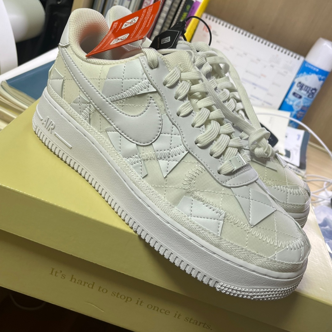 Nike x Billie Eilish Air Force 1 Low SP Triple White 착용 스타일
