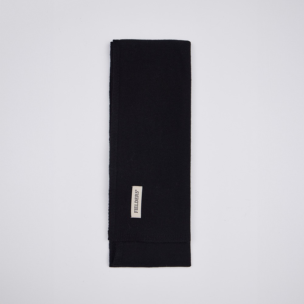 Fielders Wool Muffler Black 상세 이미지 2