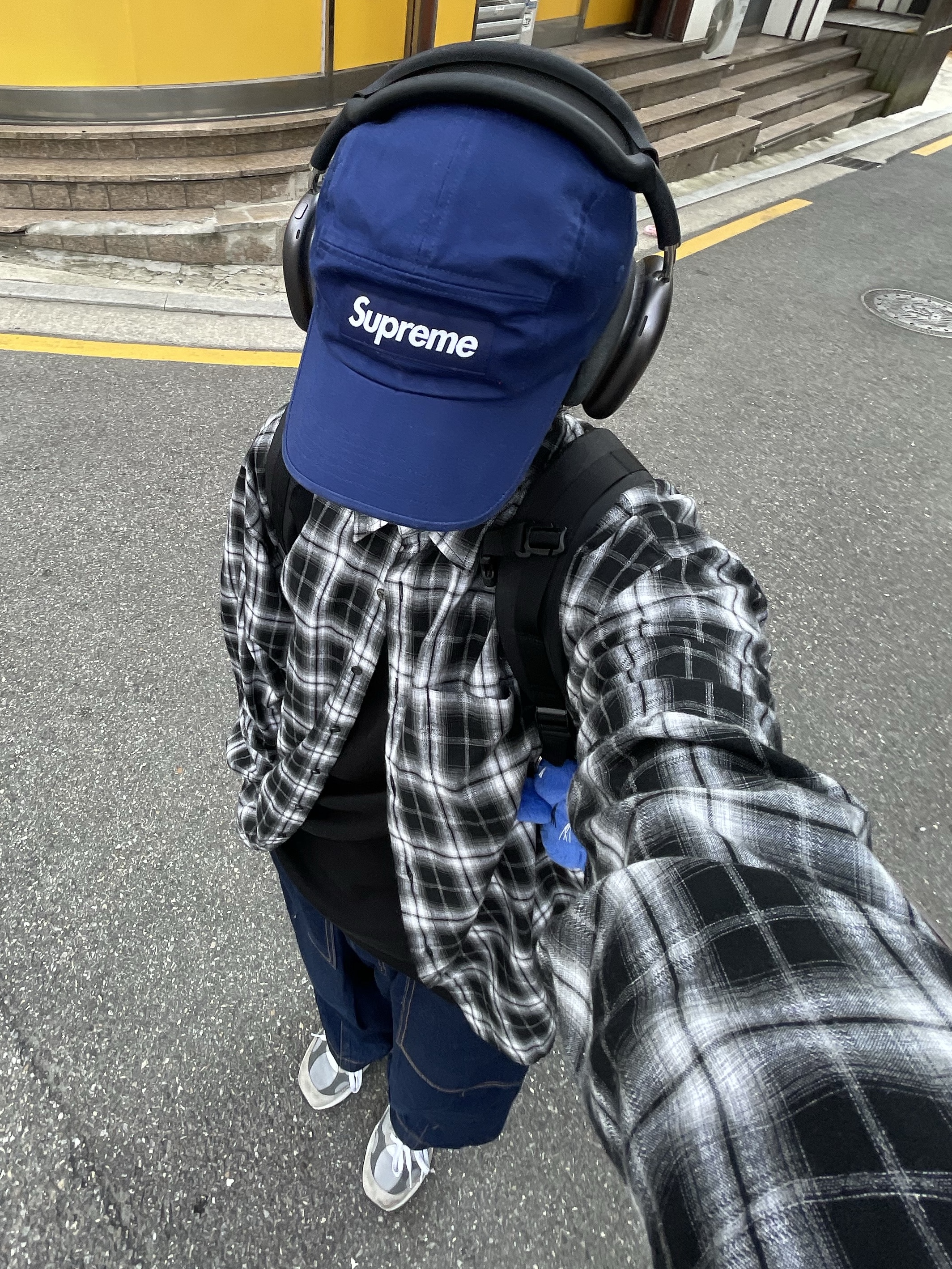 New Balance 992 Made in USA Grey - D Standard, Godashin x Amuse Az Keyring Blue 착용 스타일 - 1