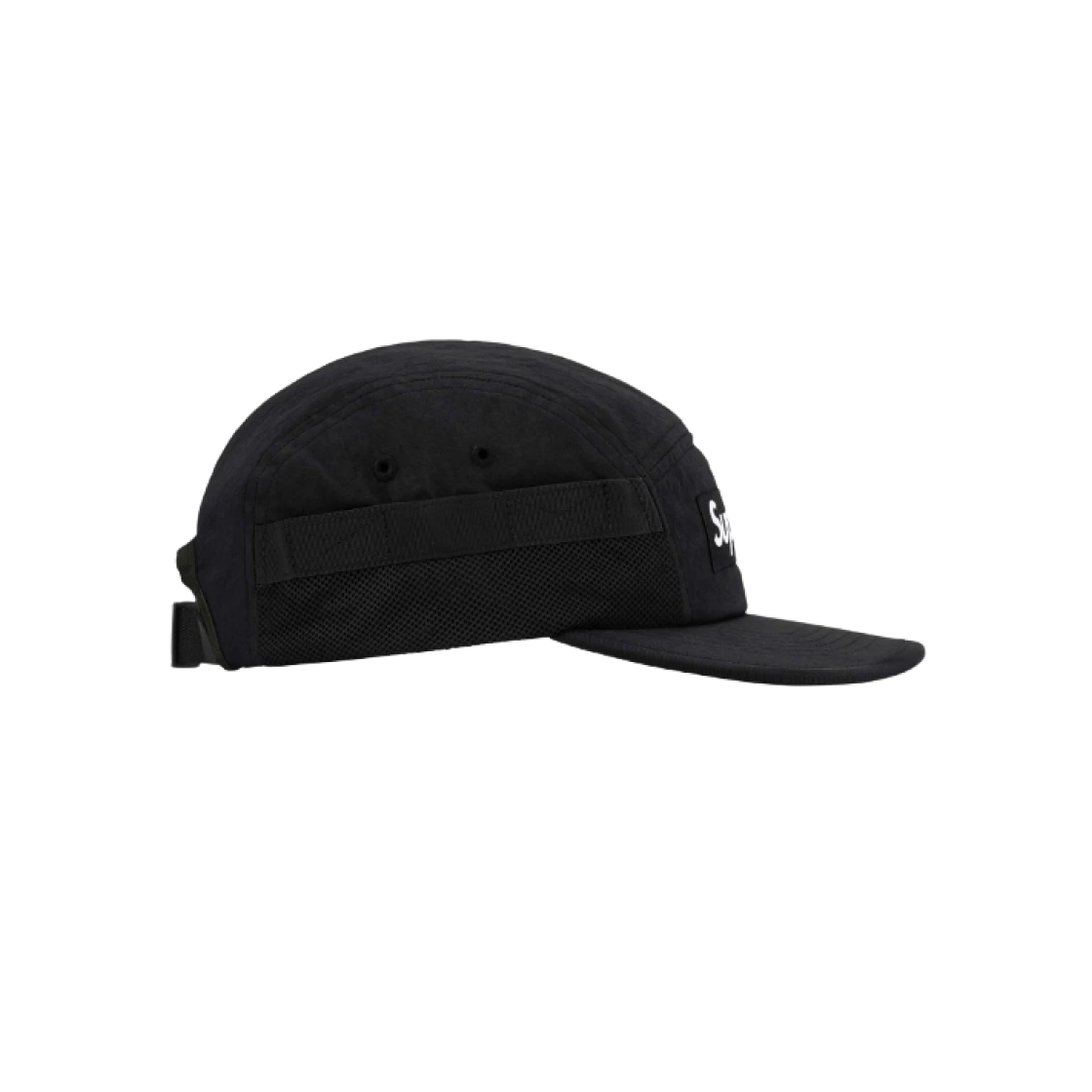 Supreme Mesh Pocket Camp Cap Black - 24FW 상세 이미지 2