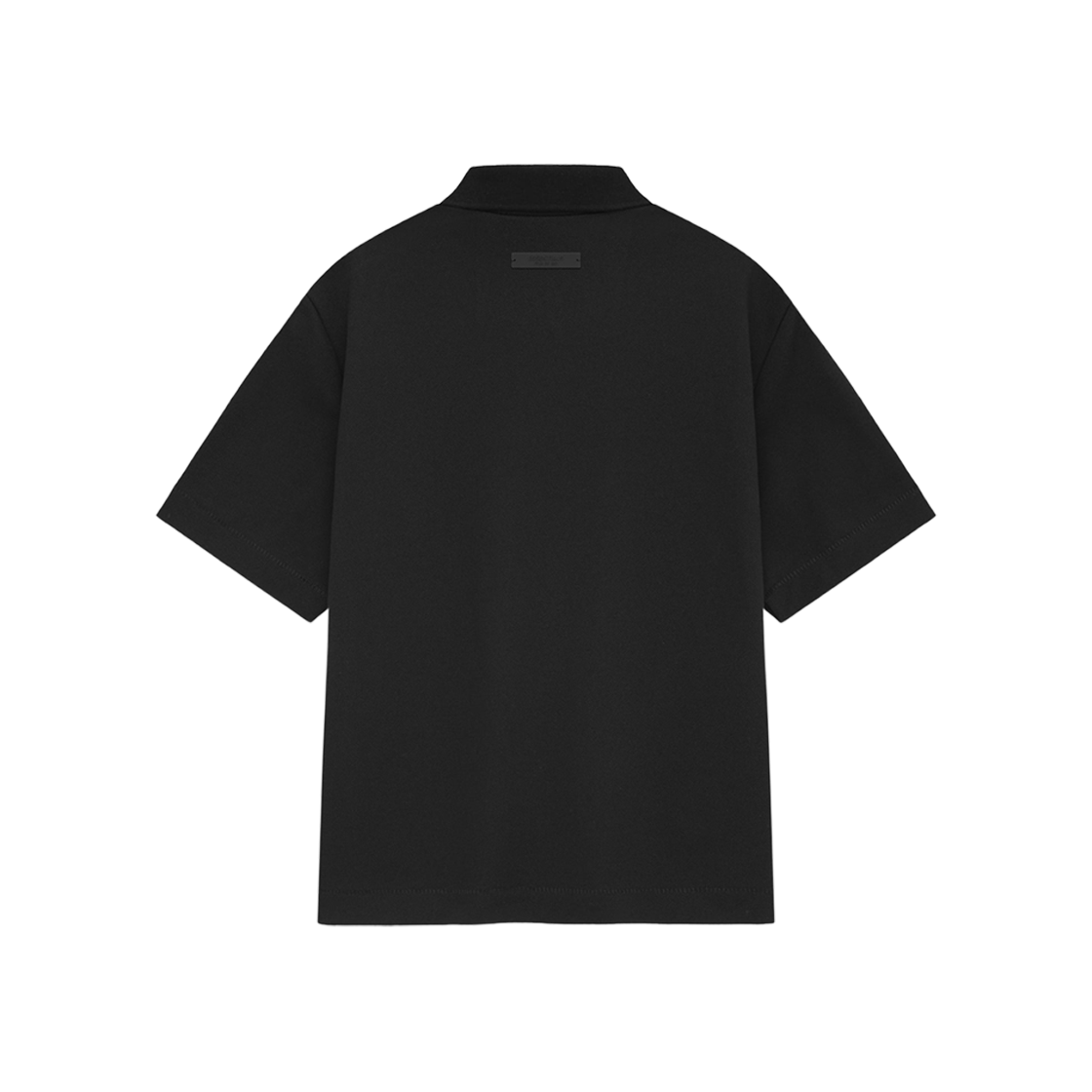 Essentials Fleece Polo Sweatshirt Black - 24FW Tシャツ Essentials Fleece Polo Sweatshirt Black - 24FW Tシャツ