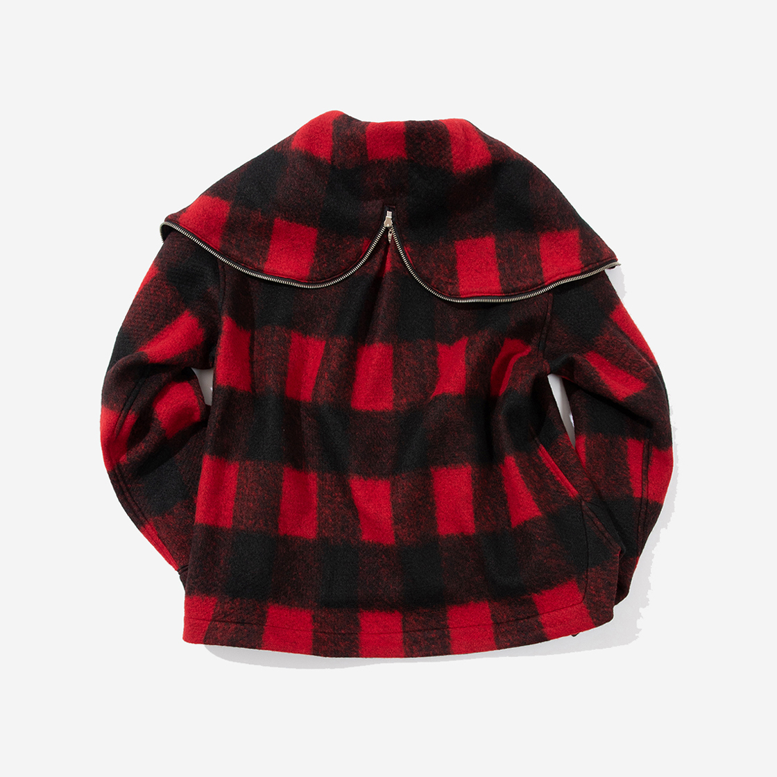 트렁크프로젝트 체크 후디 재킷 레드(TRUNKPROJECT Check Hoodie Jacket Red) - 2