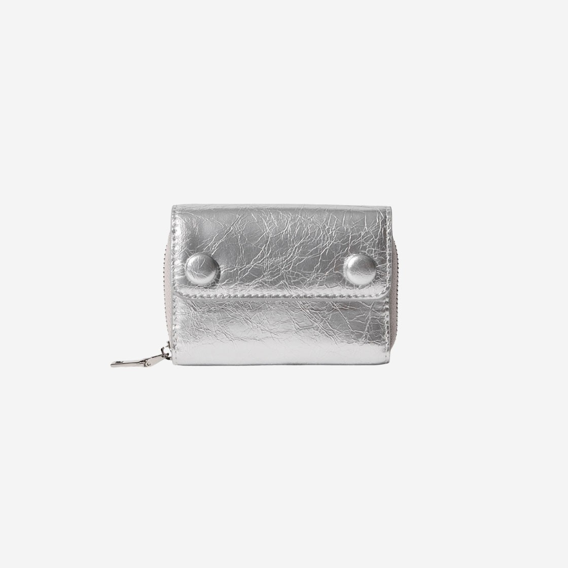 Le Masque Dot Pocket Coin & Card Wallets Silver 상세 이미지 1