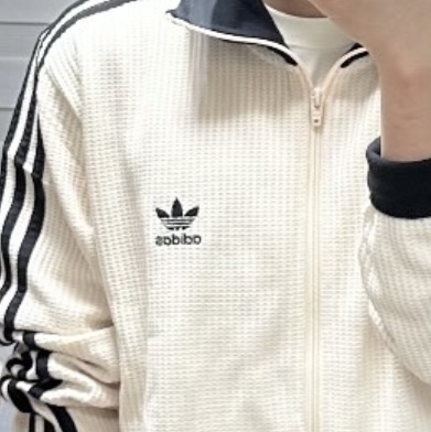 Adidas Waffle Beckenbauer Track Top Wonder White - KR Sizing 착용 스타일