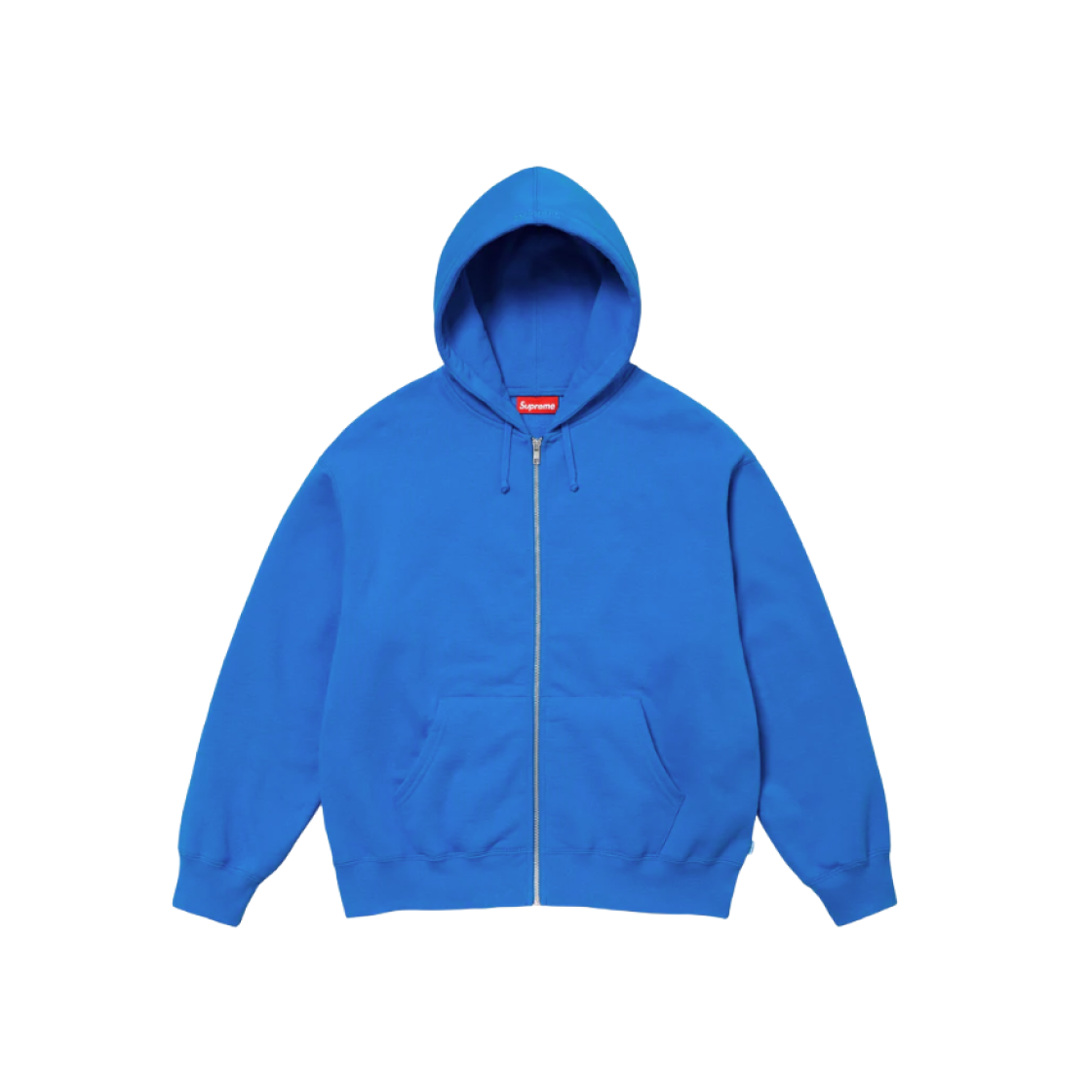 Supreme x Thrasher Zip Up Hooded Sweatshirt Bright Blue - 24FW 상세 이미지 2