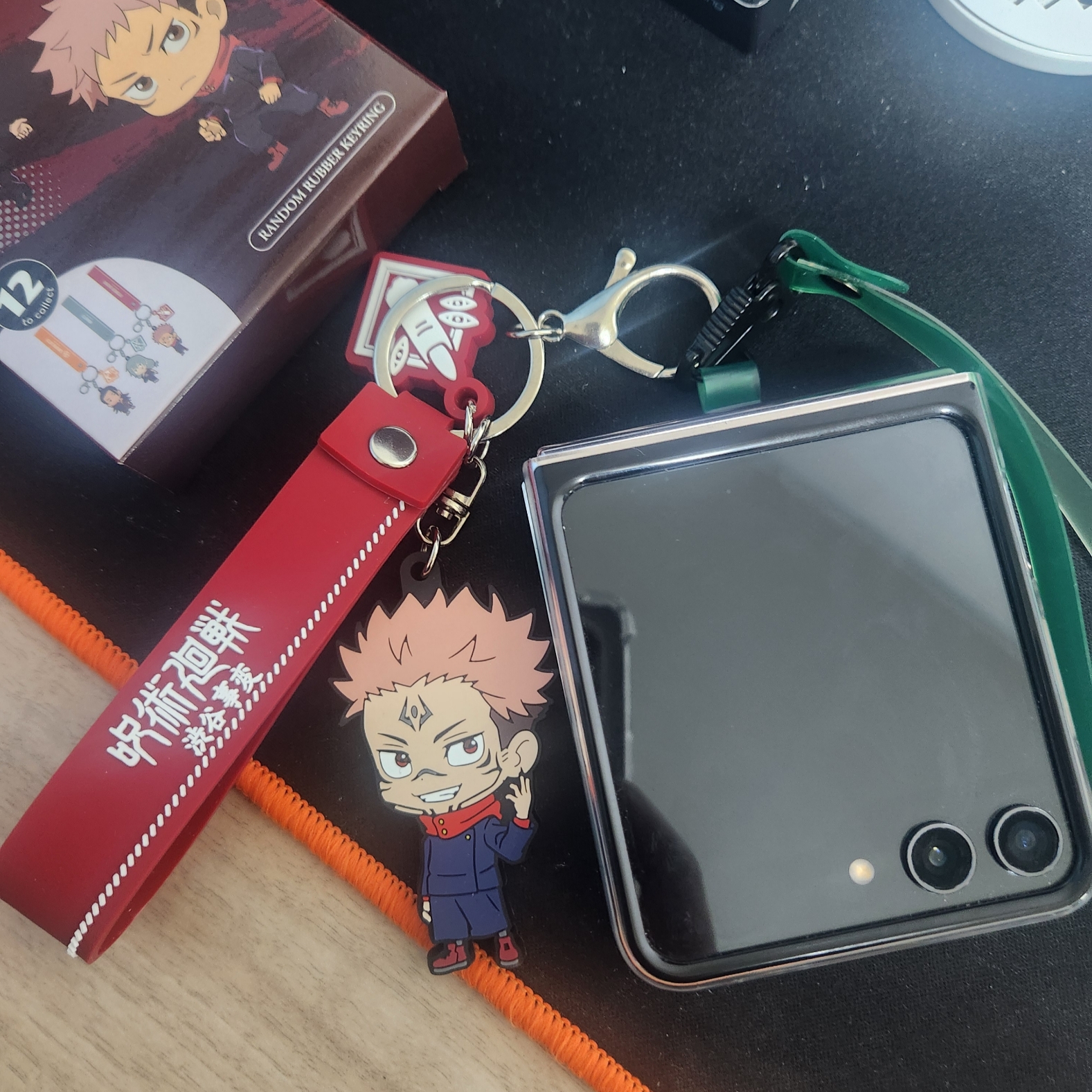 Jujutsu Kaisen Random Rubber Keyrings Shibuya Incident 착용 스타일