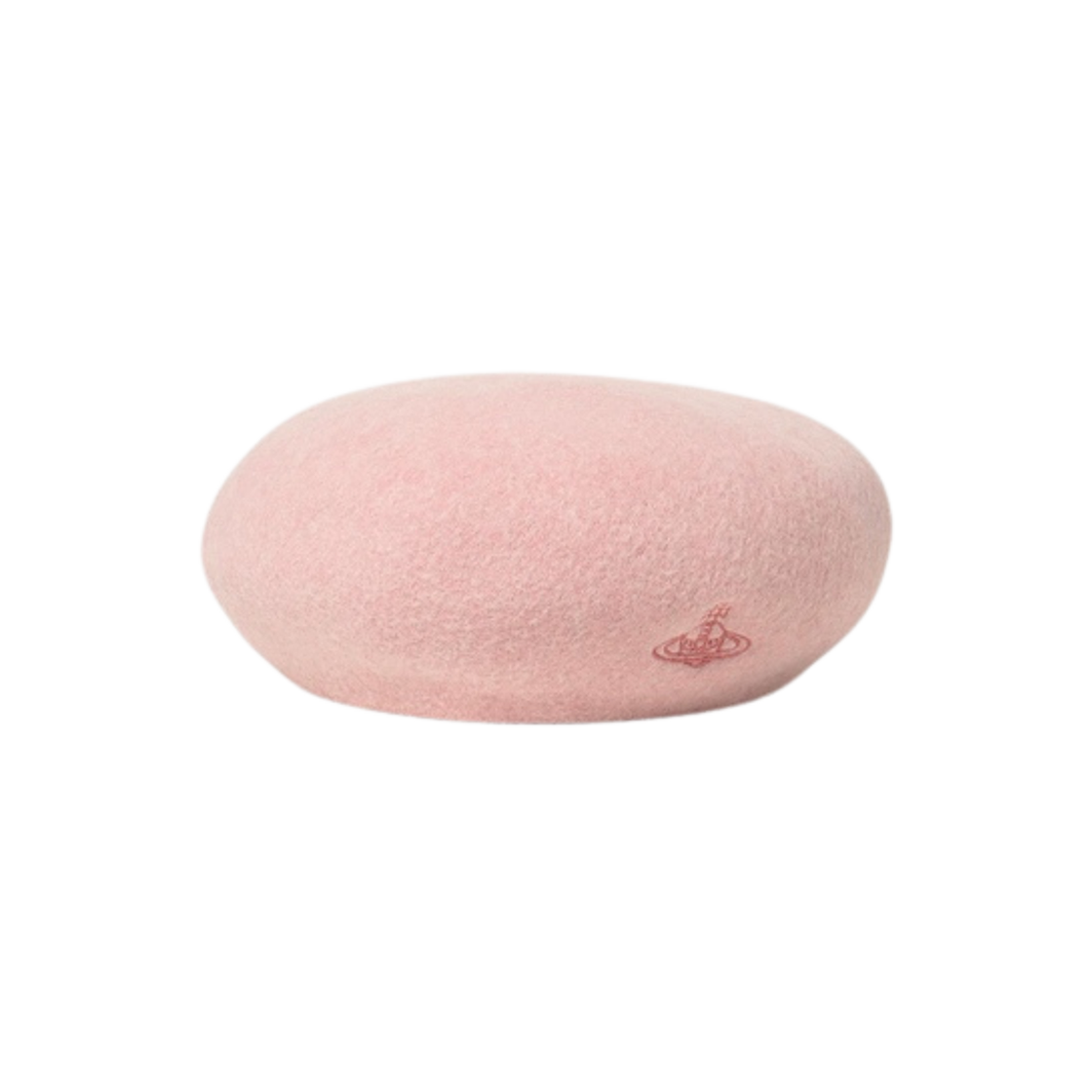 Vivienne Westwood Line Orb Embroidery Basque Beret Pink 상세 이미지 1