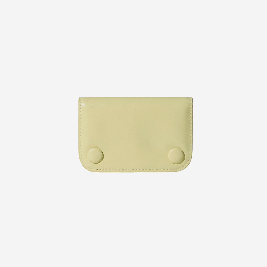 Le Masque Dot Compact Card Wallets Pale Lemon 상세 이미지 1