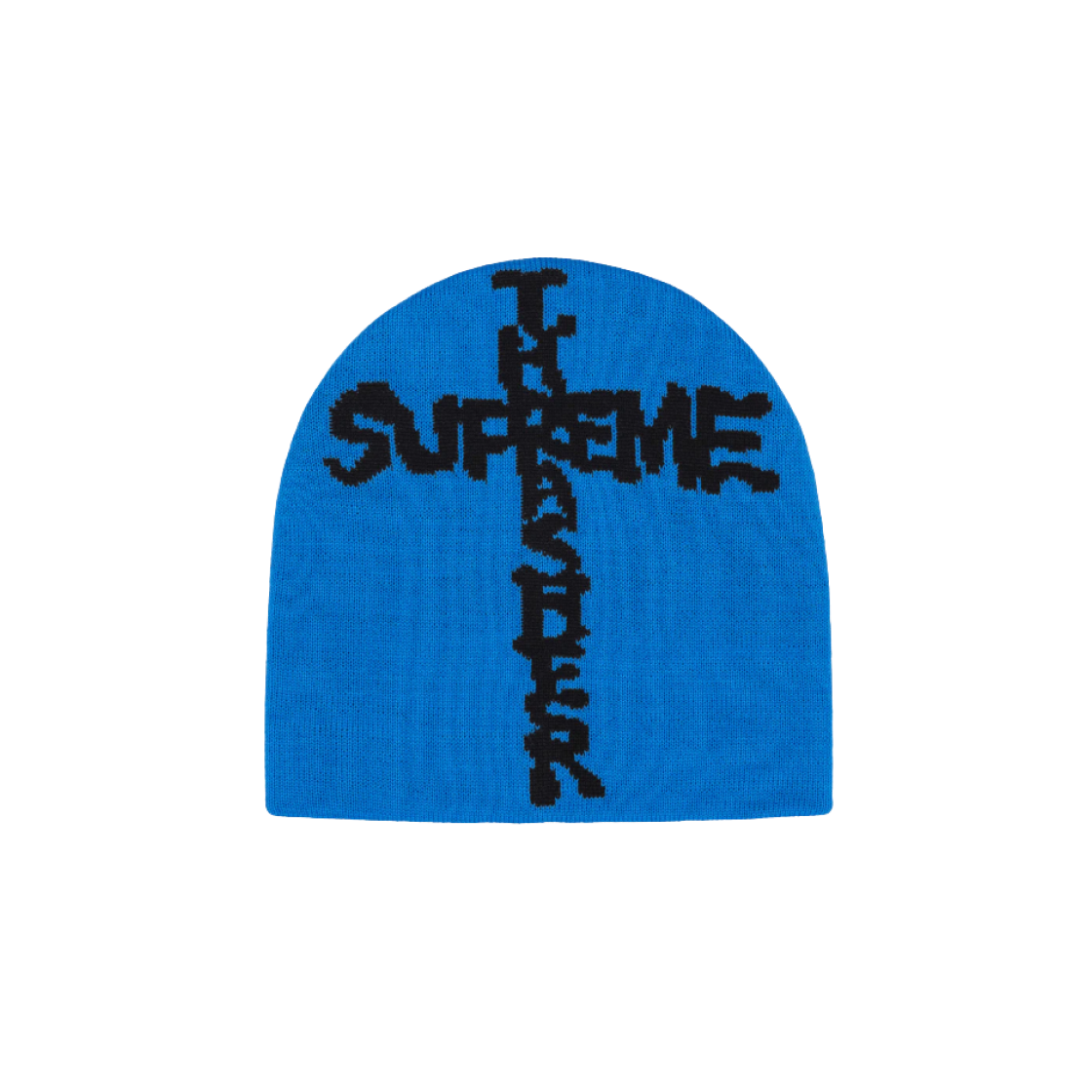 Supreme x Thrasher Beanie Bright Blue - 24FW 상세 이미지 1