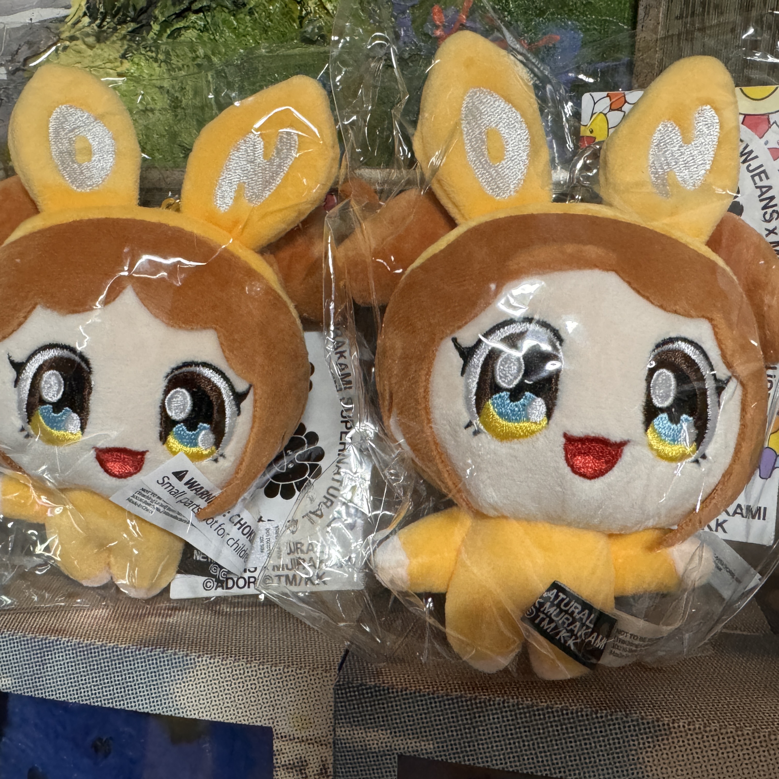 NewJeans x Murakami Plush Keyring Danielle 착용 스타일