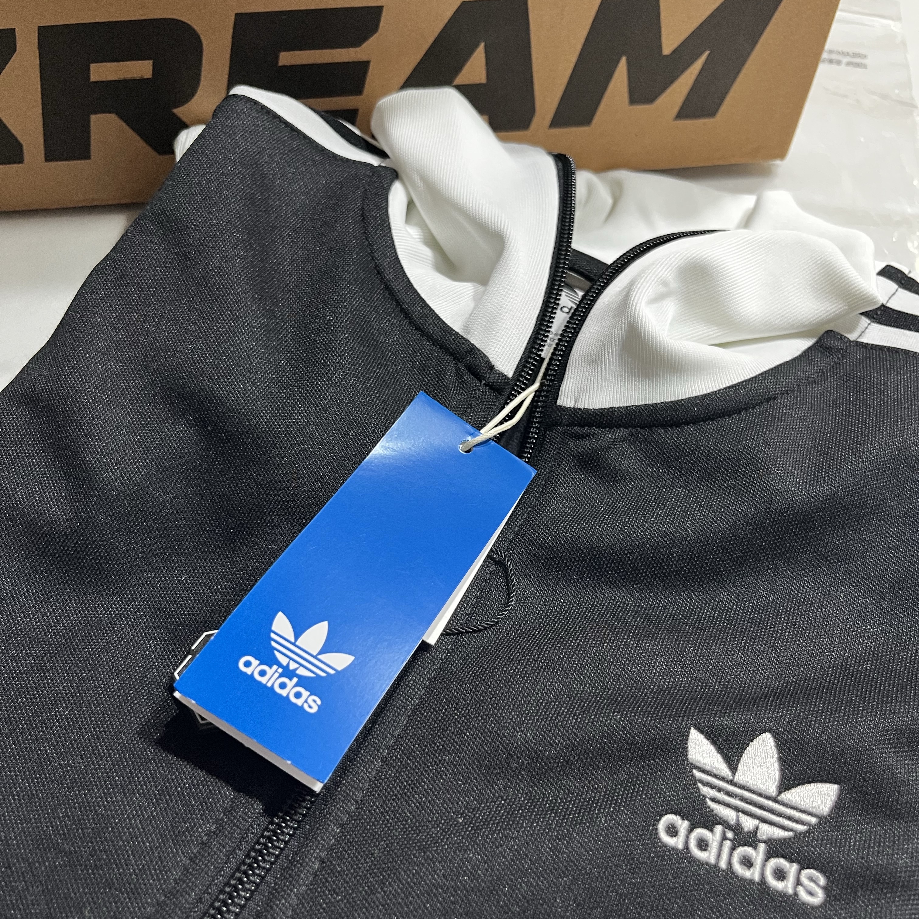 Adidas Adicolor Classics Beckenbauer Track Jacket Black - KR Sizing 착용 스타일