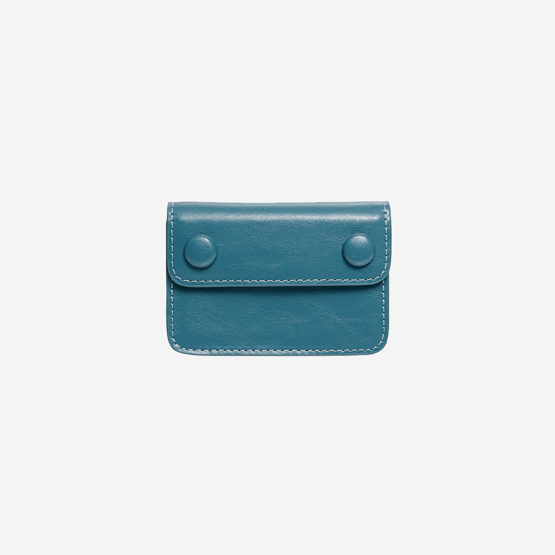 Le Masque Dot Accordion Coin & Card Wallets Dusty Blue 상세 이미지 1