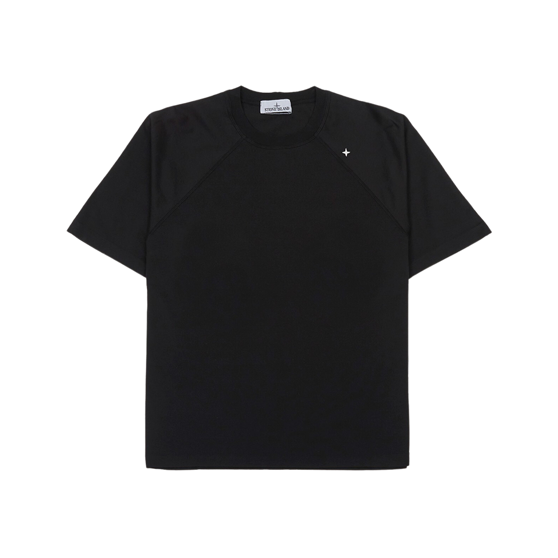 Stone Island 201G3 Cotton Blend T-Shirt Black - 24SS 상세 이미지 1