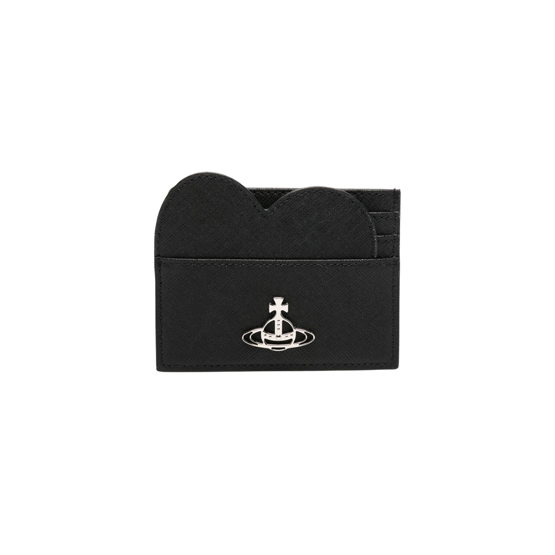 Vivienne Westwood Heart Card Holder Black 상세 이미지 1