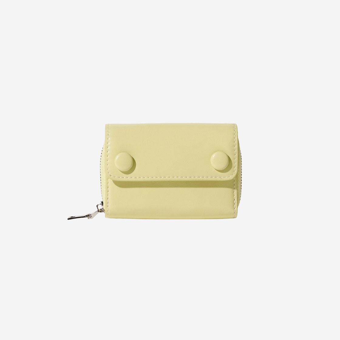 Le Masque Dot Pocket Coin & Card Wallets Pale Lemon 상세 이미지 1