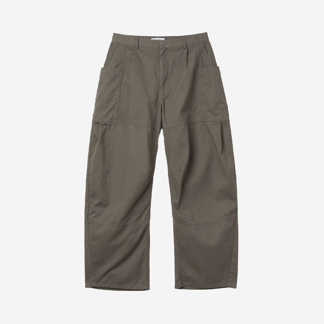 [예약 배송] Millo Archive Double Round Pants Khaki Brown 상세 이미지 1