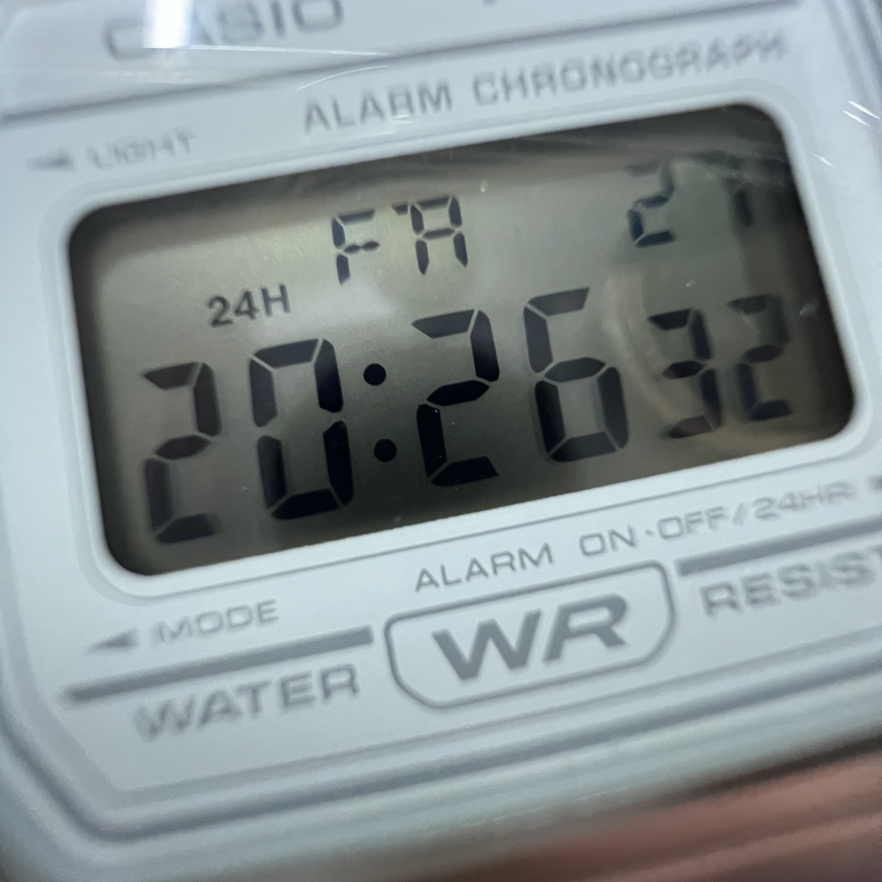 Casio F-91WS-7DF 착용 스타일 - 2