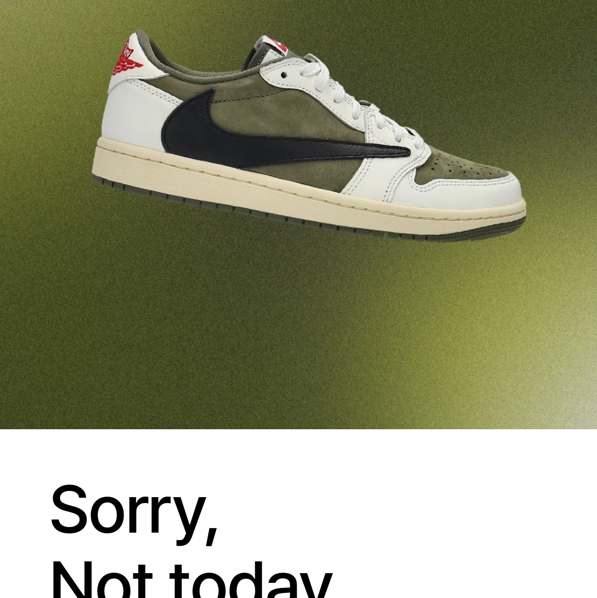 Jordan 1 x Travis Scott Retro Low OG SP Reverse Olive 착용 스타일