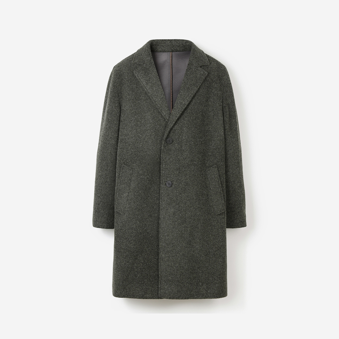 시리즈 울져지 코트 카키(Series Wool Jersey Coat Khaki) - 1