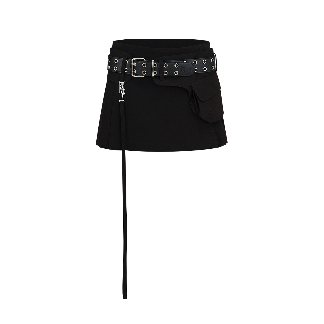 【KASHIKO】★Pleats Pocket Belt Mini Skirt★韓国大人気★ KASHIKO】☆Pleats Pocket Belt Mini Skirt☆韓国大人気☆