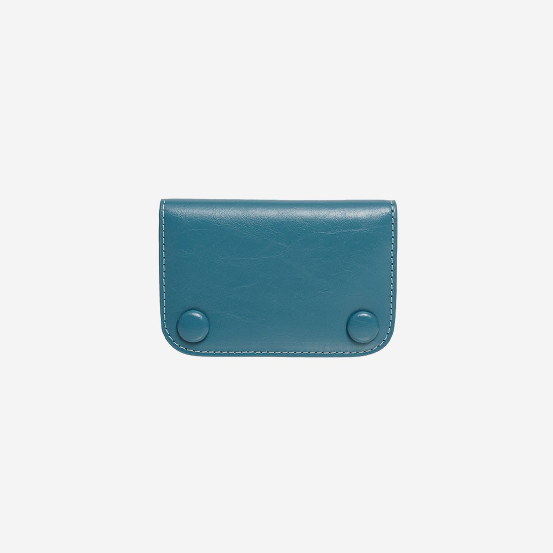 Le Masque Dot Compact Card Wallets Dusty Blue 상세 이미지 1