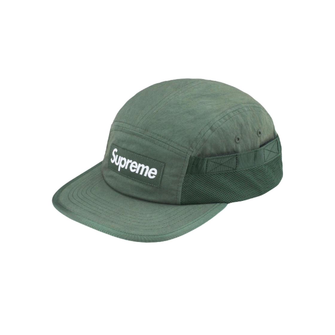 Supreme Mesh Pocket Camp Cap Olive - 24FW 상세 이미지 1