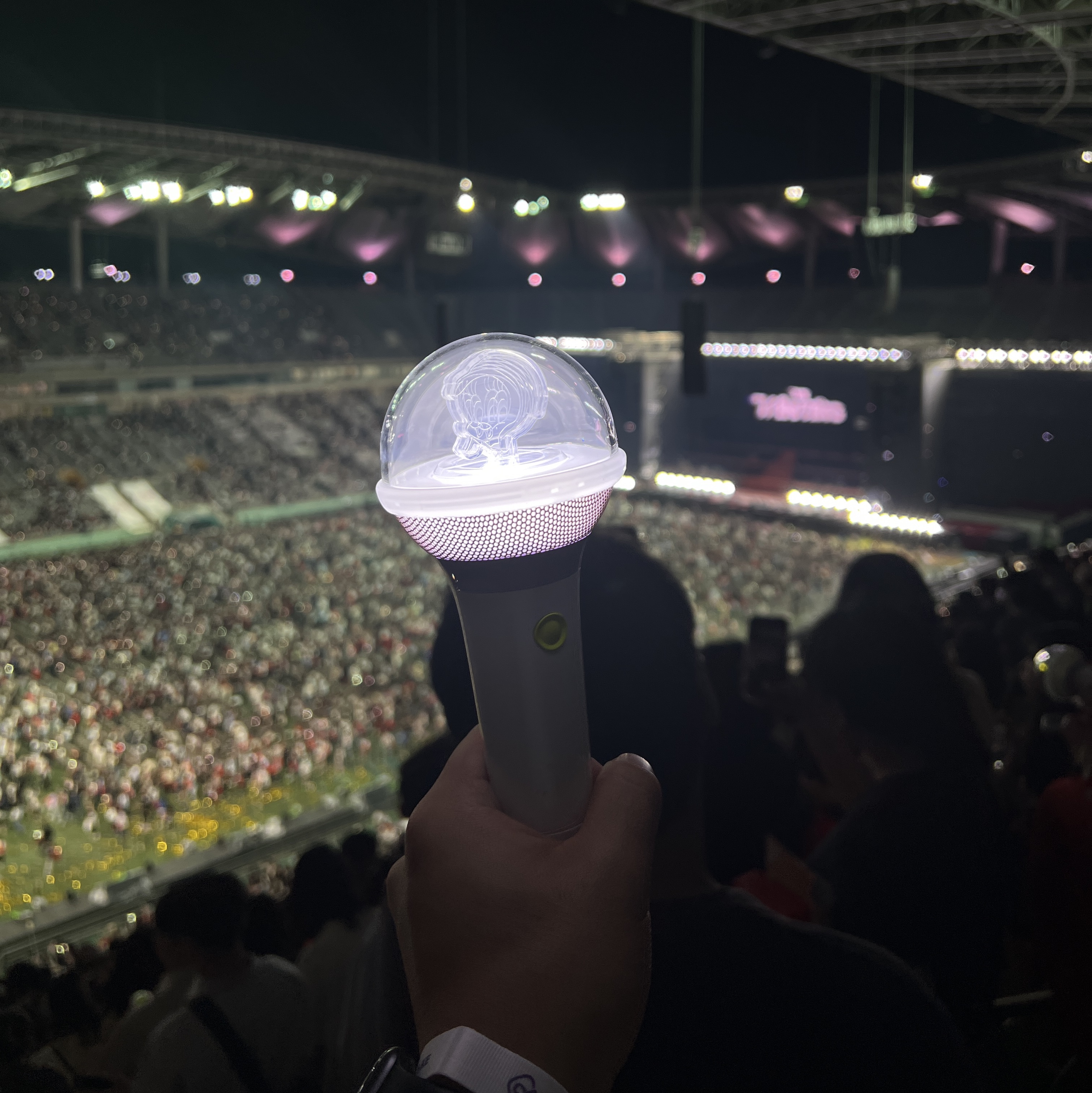 IU Official Light Stick Ver.3 I-KE, IU The Winning Tweety x IU Accessory Parts (Set of 2) 착용 스타일 - 2
