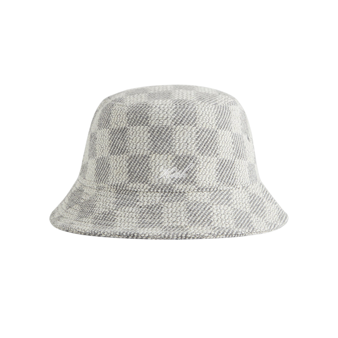 Kith Check Boucle Dawson Bucket Hat Steel 상세 이미지 1