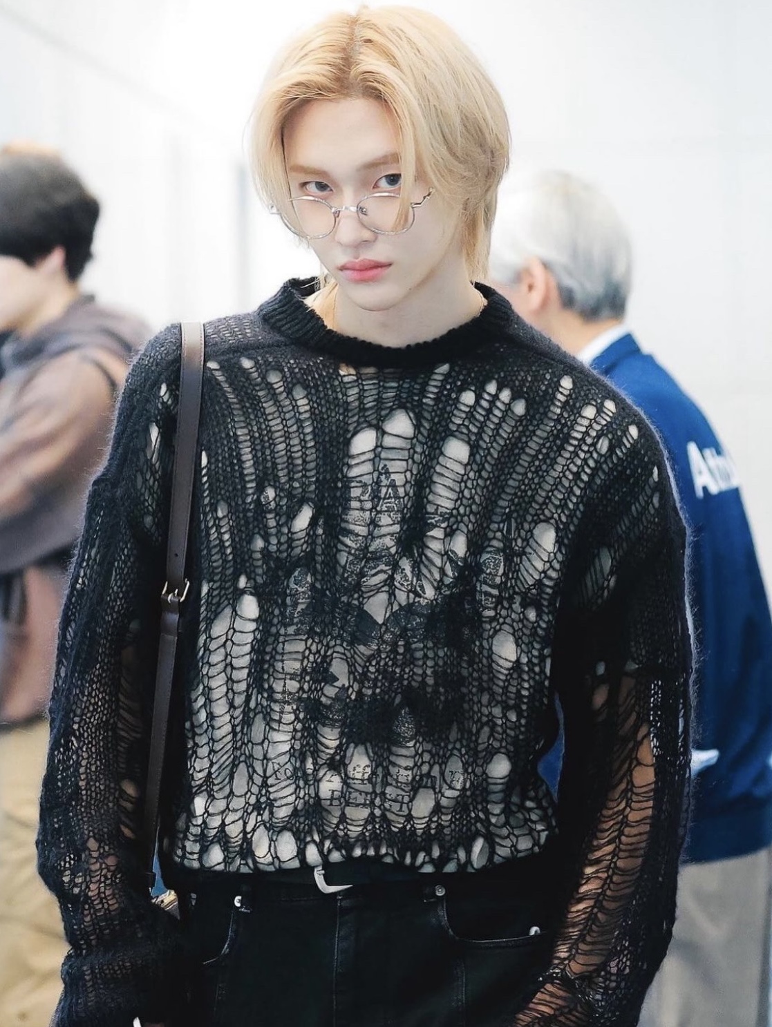 Gentle Monster Ep 02 Silver 착용 스타일