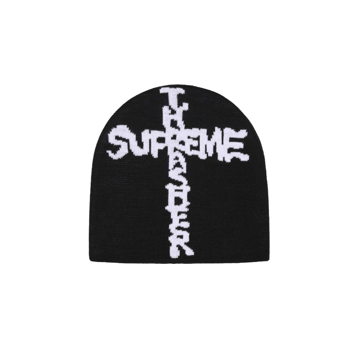 Supreme x Thrasher Beanie Black - 24FW 상세 이미지 1