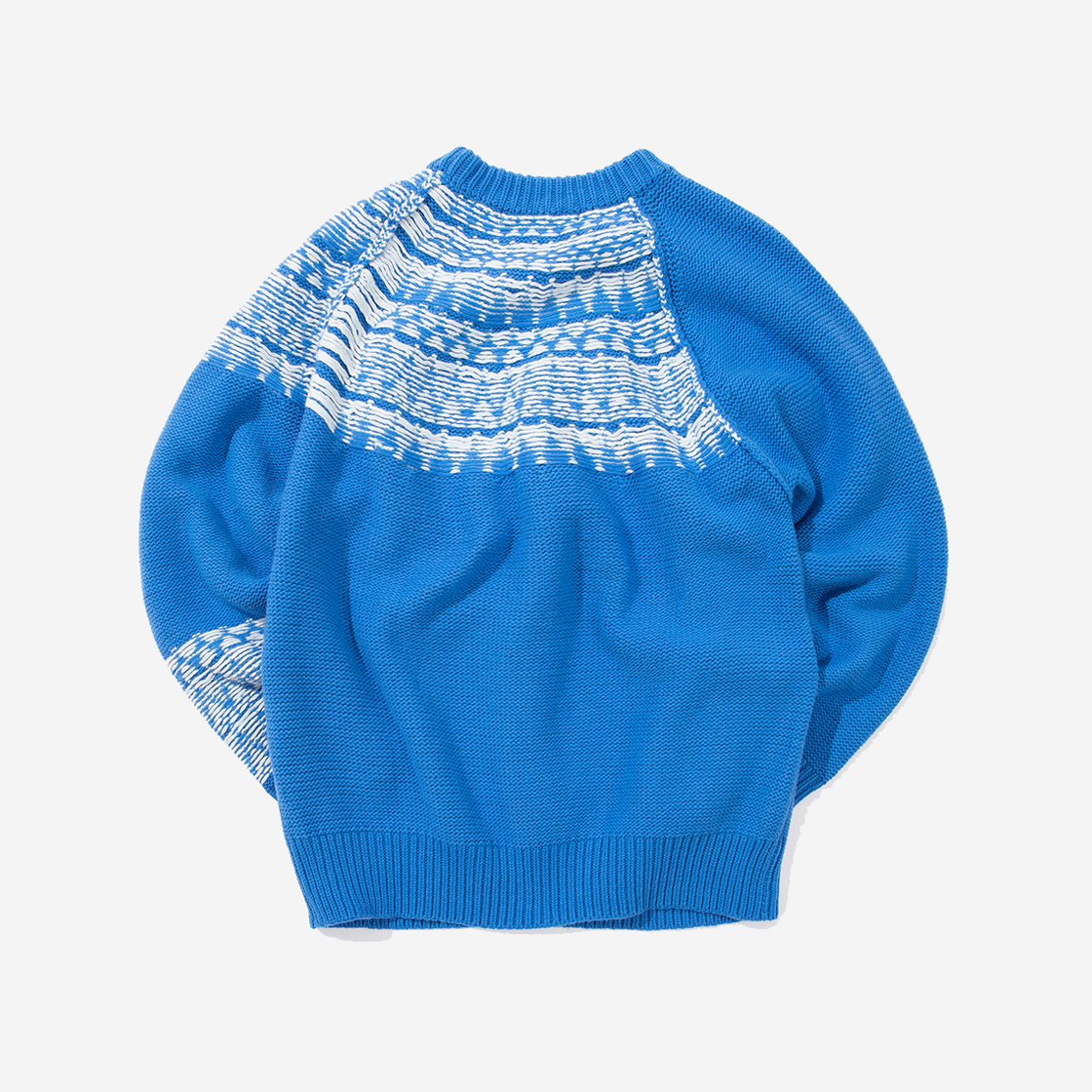트렁크프로젝트 리버시블 노르딕 스웨터 블루(TRUNKPROJECT Reversible Nordic Sweater Blue) - 2