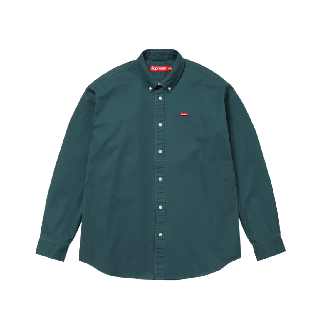 Supreme Small Box Shirt Dark Green - 24FW 상세 이미지 1