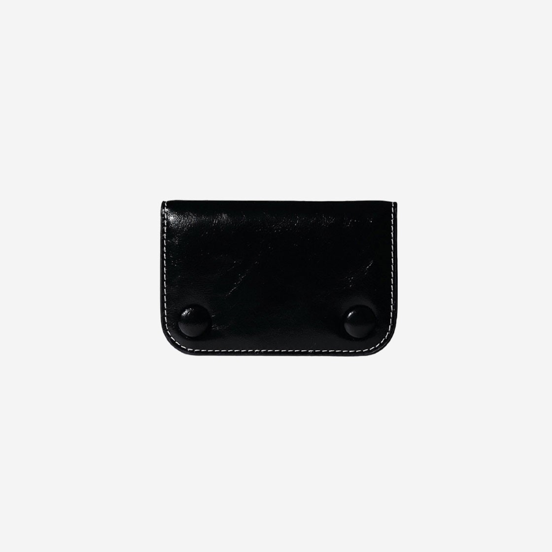 Le Masque Dot Compact Card Wallets Black 상세 이미지 1