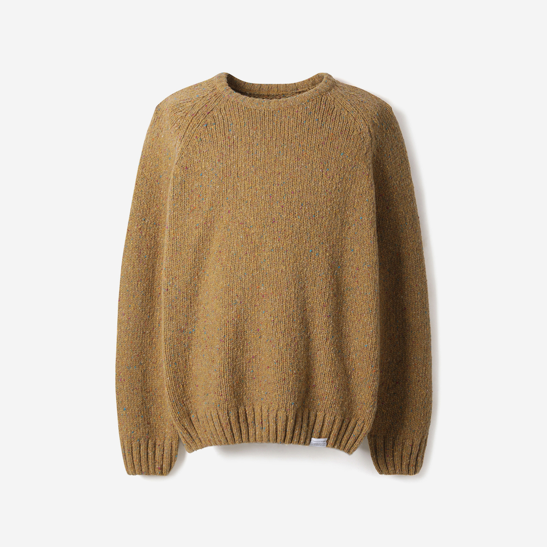 시리즈 에드몬드 스튜디오 파리 믹스 얀 스웨터 오렌지(Series Edmmond Studios Paris Mix Yarn Sweater Orange) - 1