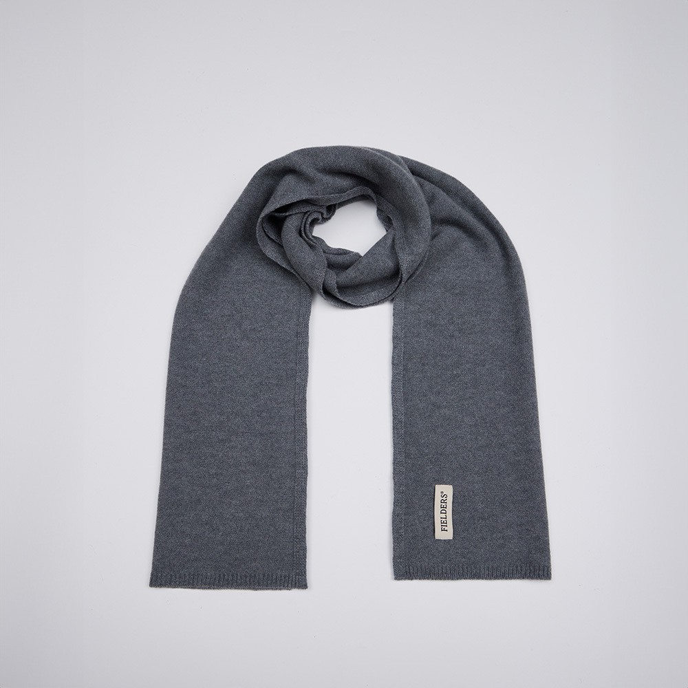 Fielders Wool Muffler Gray 상세 이미지 3