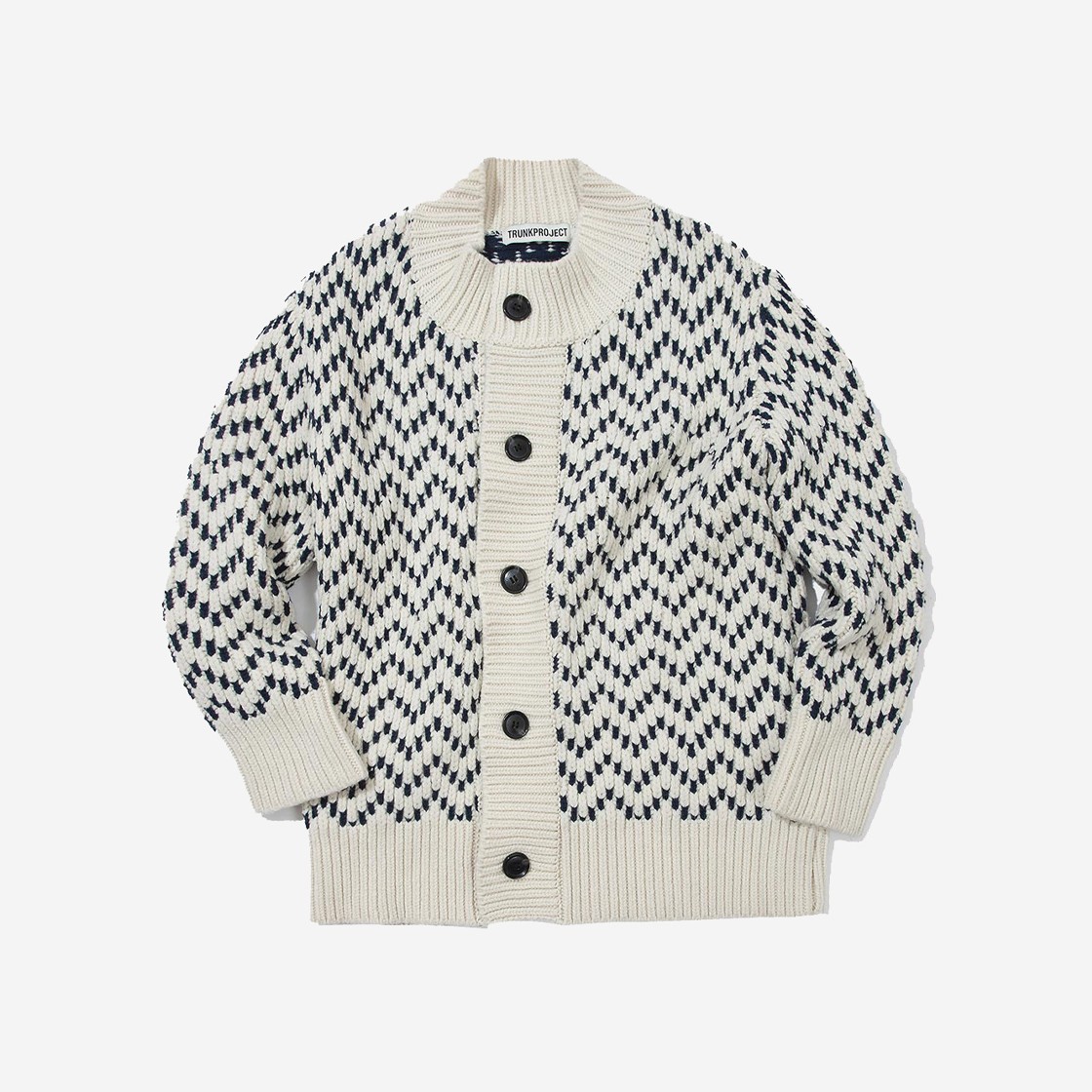 TRUNKPROJECT Zigzag Cardigan Ivory 상세 이미지 1