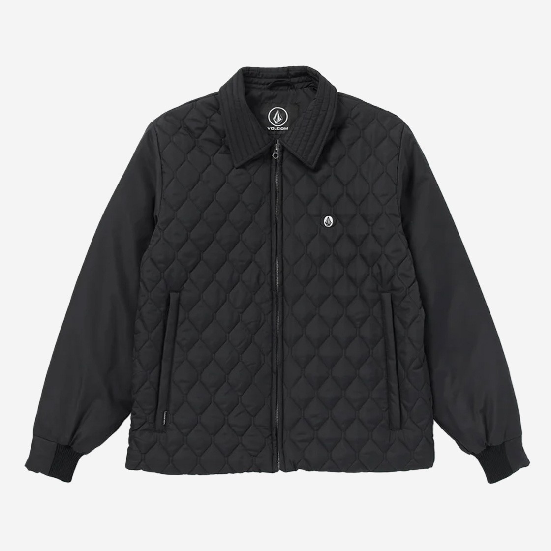 Volcom Skate Vitals Remy S Quilt Jacket Black 상세 이미지 1