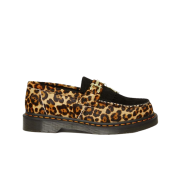 Dr. Martens Adrian Snaffle Loafer Archive Leopard Black