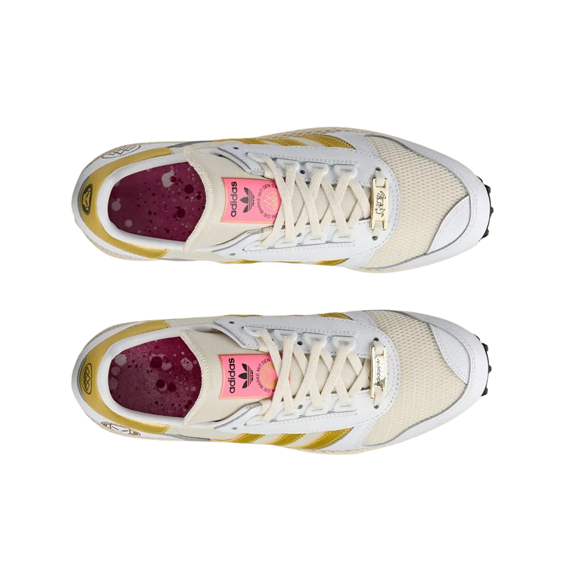 아디다스 x 골디 실버버치 스페지알 클라우드 화이트 골드 메탈릭(Adidas x Goldie Silverbirch Spezial Cloud White Gold Metalic) - 2