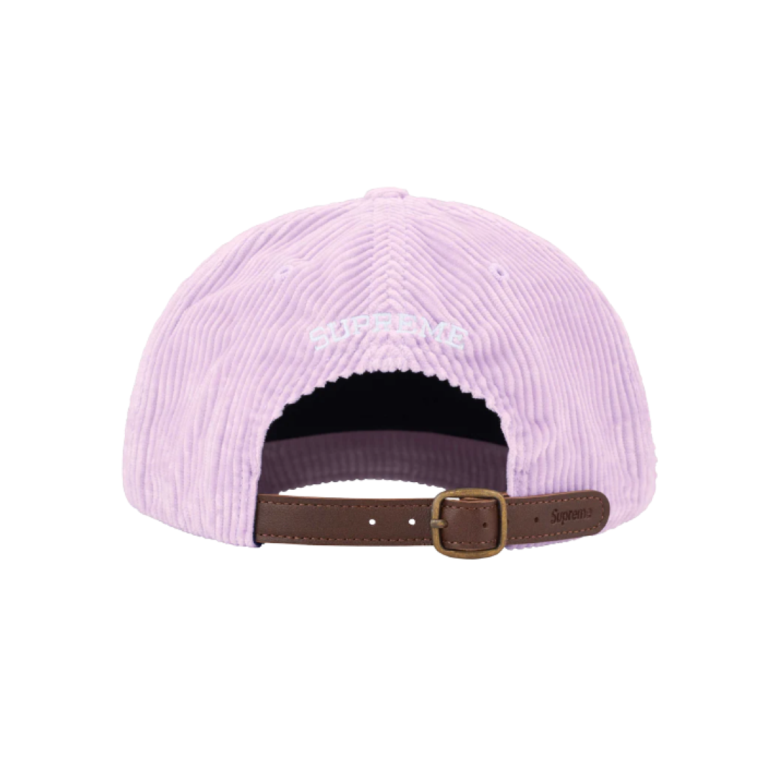 Supreme Corduroy S Logo 6-Panel Light Purple - 24FW 상세 이미지 2