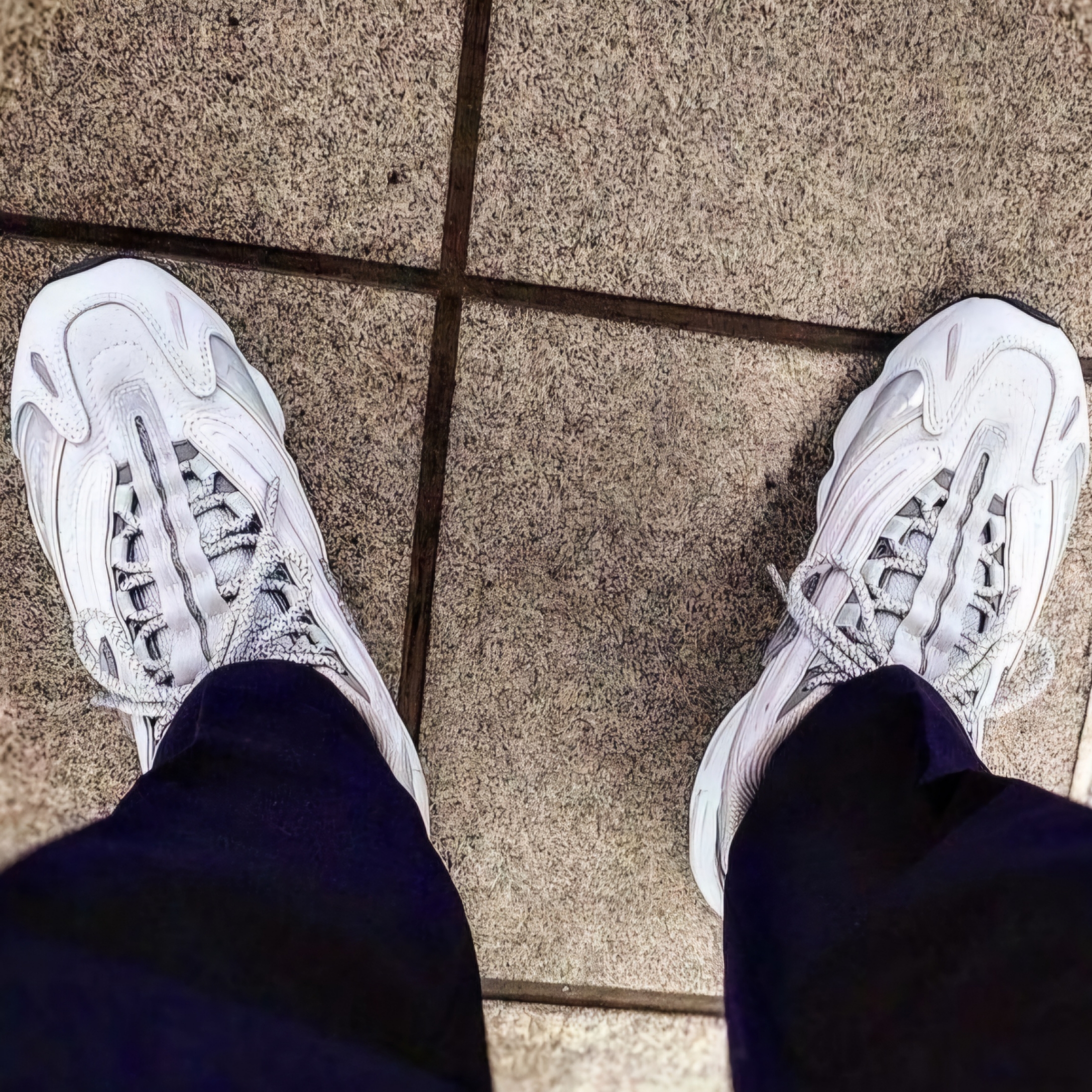New Balance x Aime Leon Dore 1000 Grey 착용 스타일
