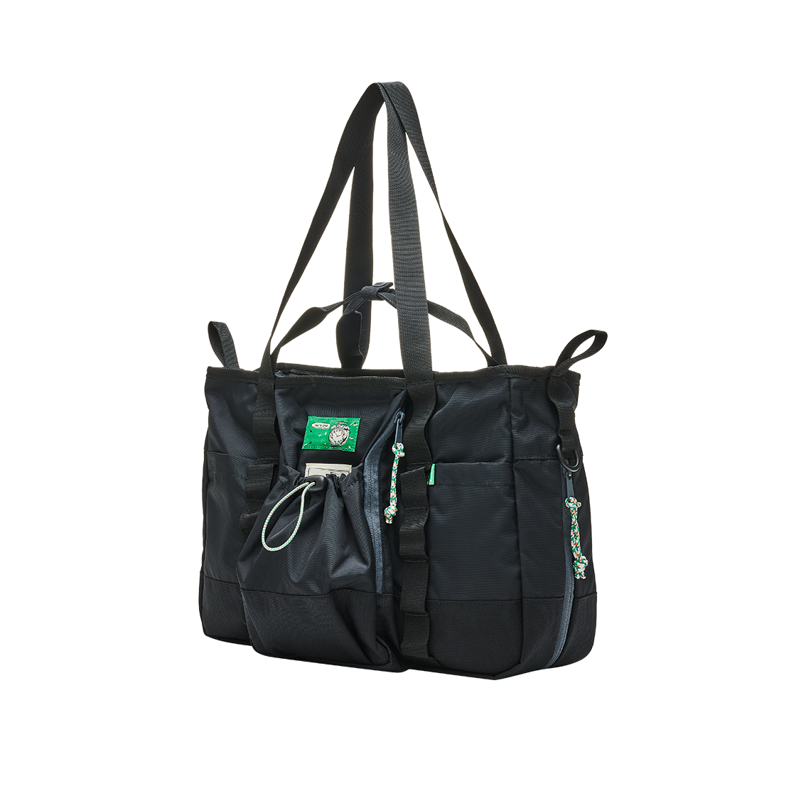 PRBA042624BKFR PARITY Ver.2 Multi Square Bag Black - #2