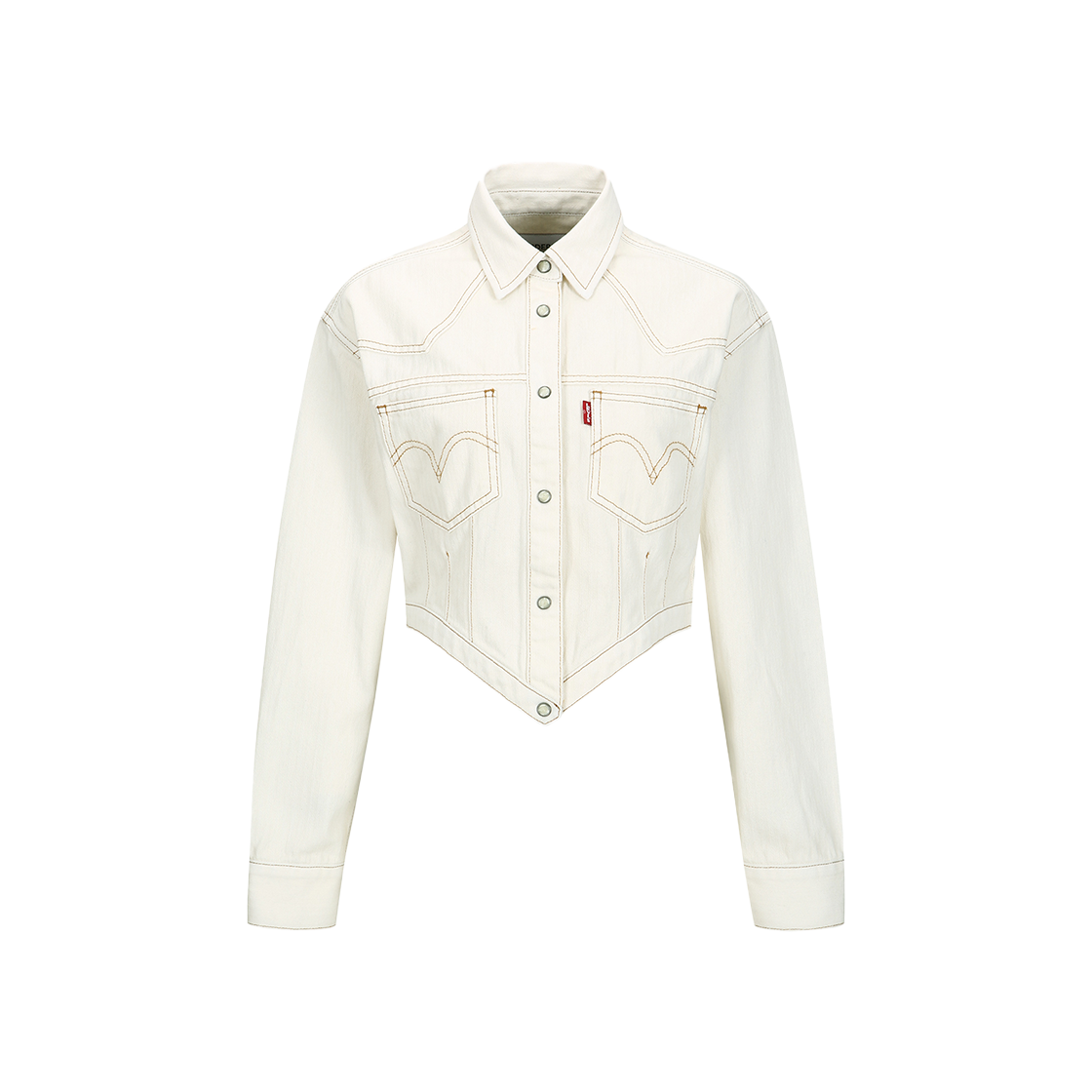 [KREAM 단독] ADSB 앤더슨벨 x 리바이스 우먼 신치드 블라우스 에크루 - 24FW([KREAM 단독] ADSB Andersson Bell x Levi's Women Cinched Blouse Ecru - 24FW)