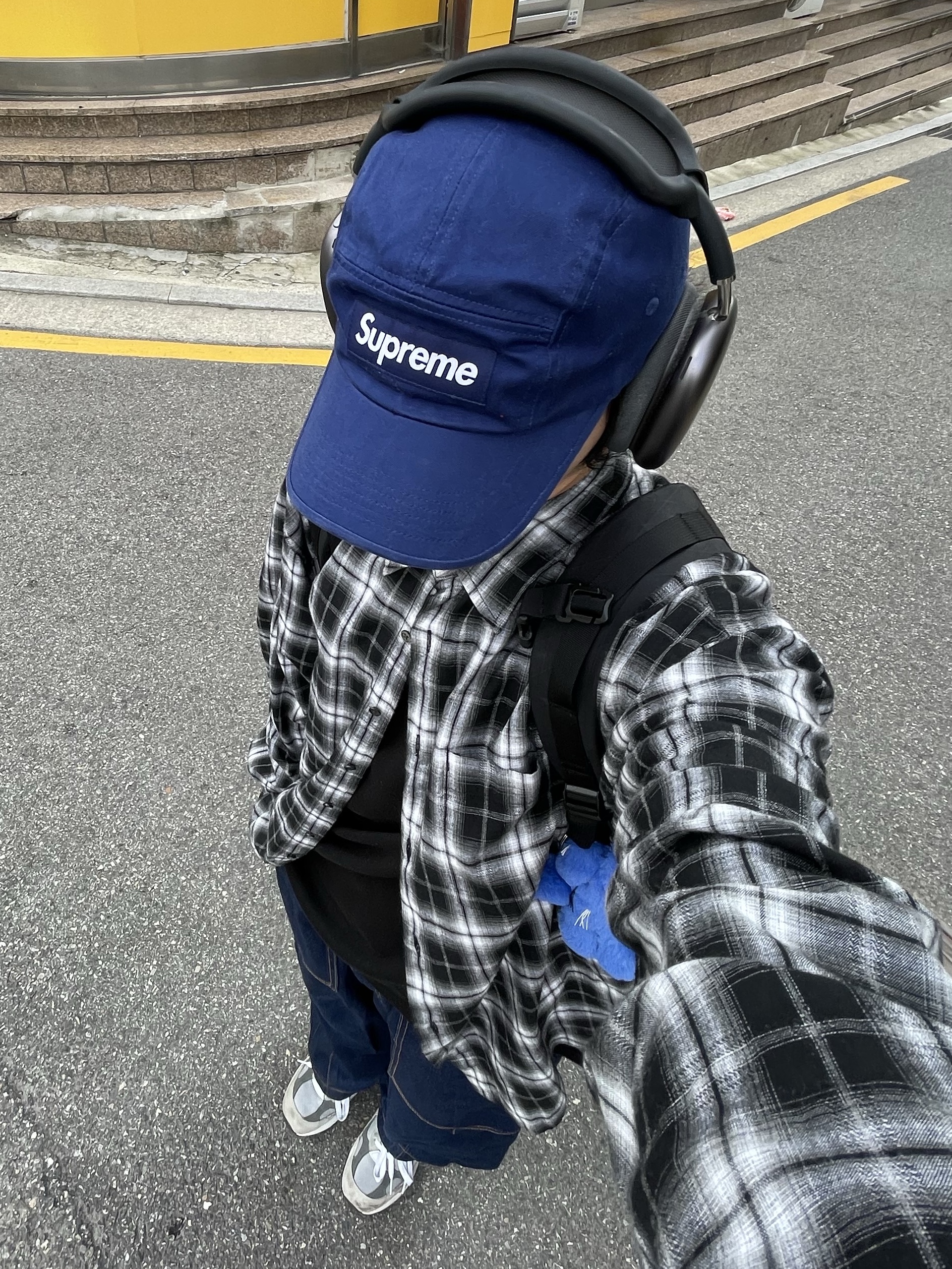 New Balance 992 Made in USA Grey - D Standard, Godashin x Amuse Az Keyring Blue 착용 스타일 - 6