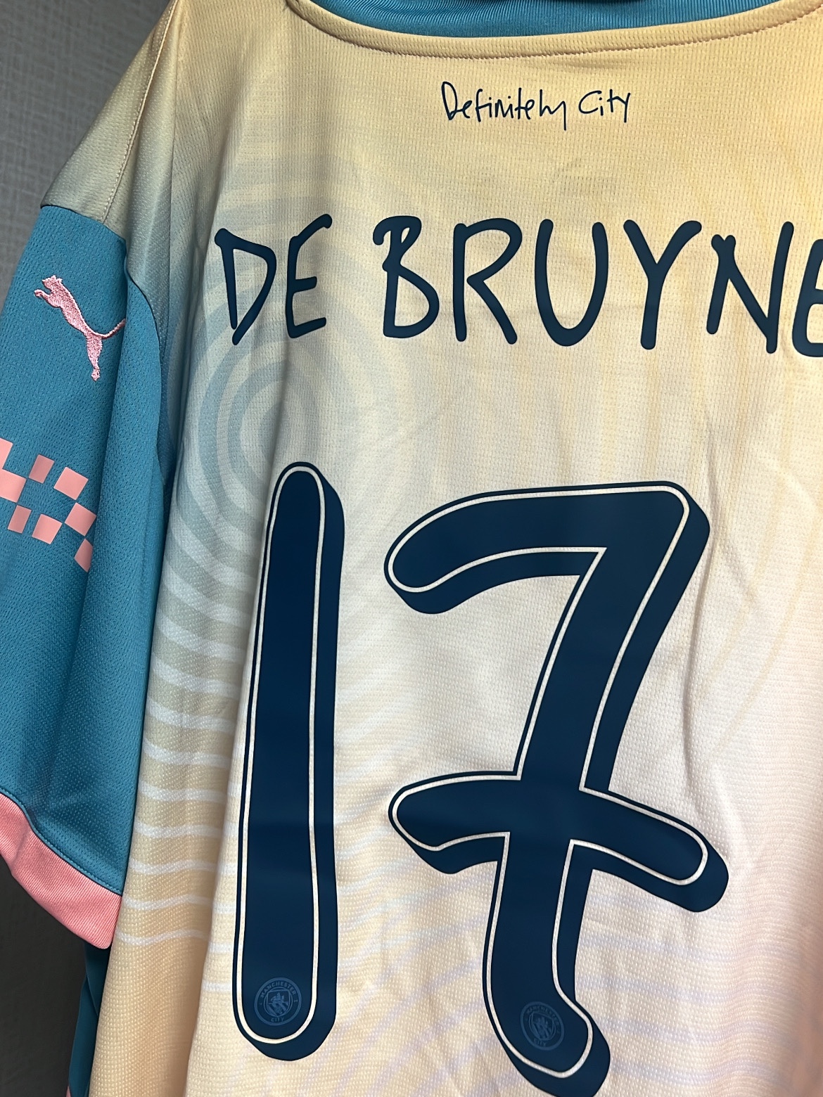 Puma Manchester City 2024/25 4th Jersey Rosebay Bold Blue (Non Marking Ver.) 착용 스타일 - 2