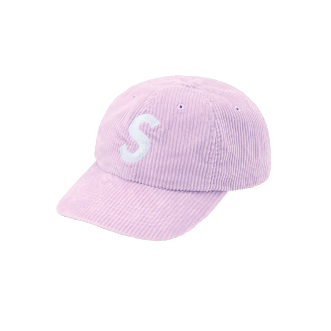 Supreme Corduroy S Logo 6-Panel Light Purple - 24FW 상세 이미지 1