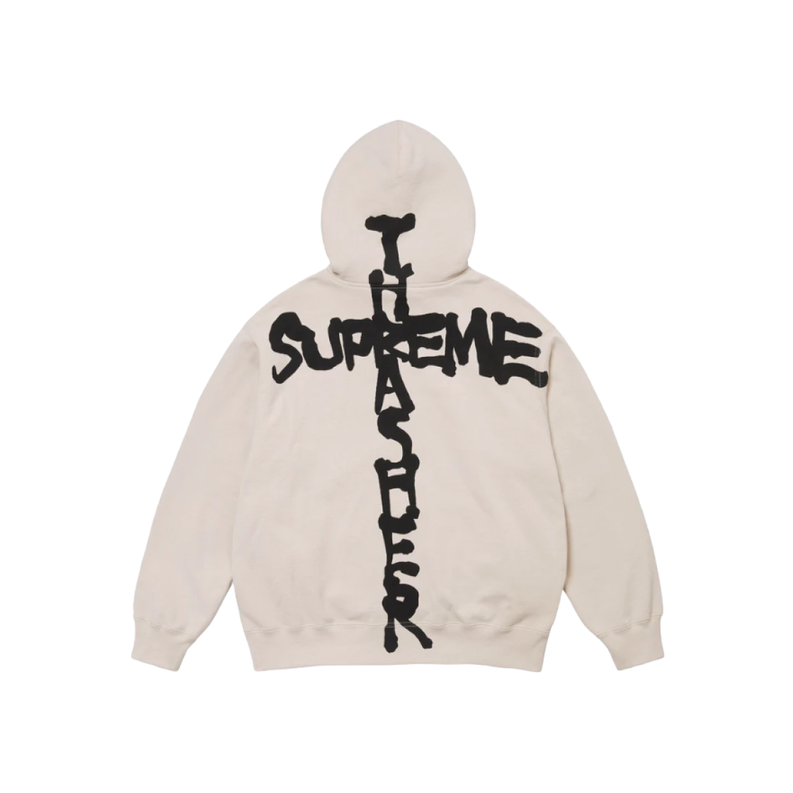 Supreme x Thrasher Zip Up Hooded Sweatshirt Stone - 24FW 상세 이미지 1