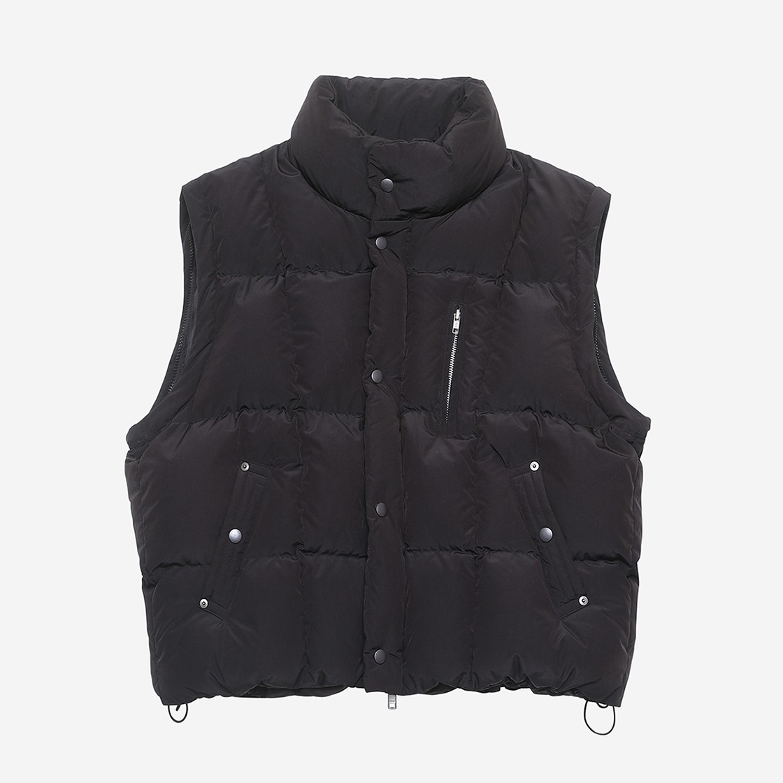 [KREAM 단독 / 예약 배송] Haleine Detachable Midneck Duck Down Jacket Black (VJ401) 상세 이미지 2