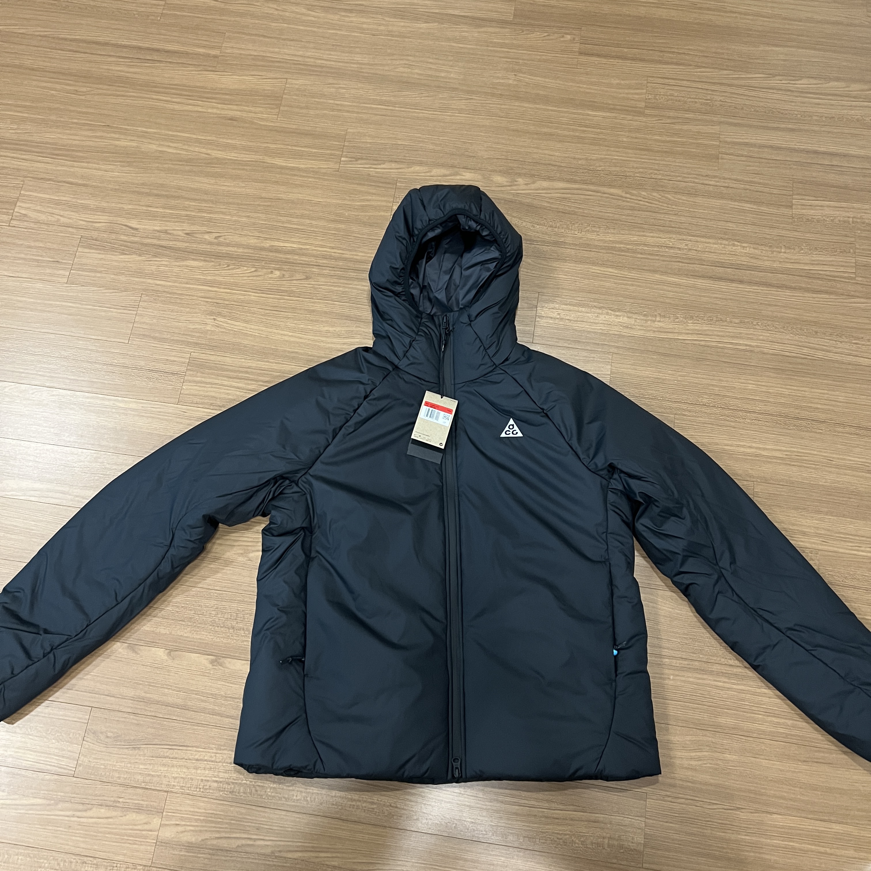 Nike ACG Rope De Dope Primaloft Therma-Fit Jacket Black Summit White - Asia 착용 스타일