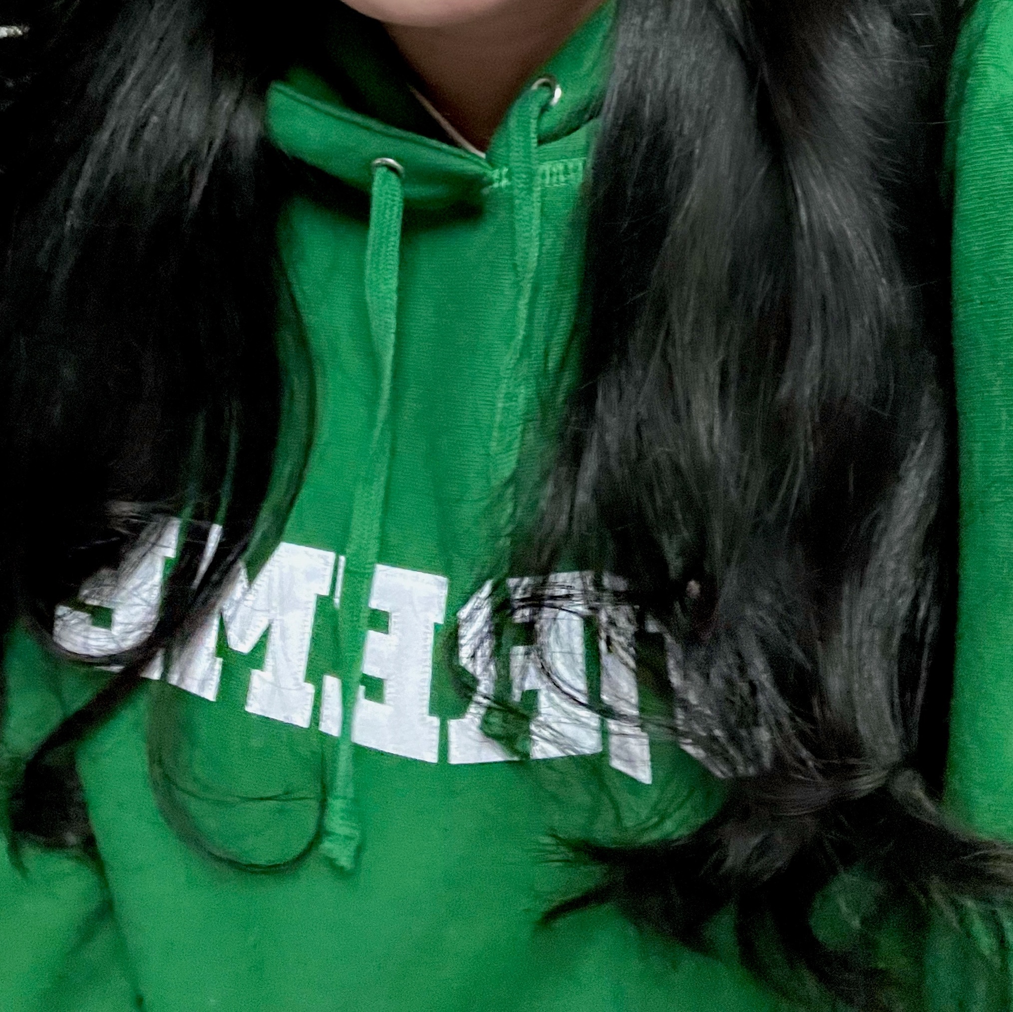 Supreme Collegiate Hooded Sweatshirt Dark Green - 24SS 착용 스타일